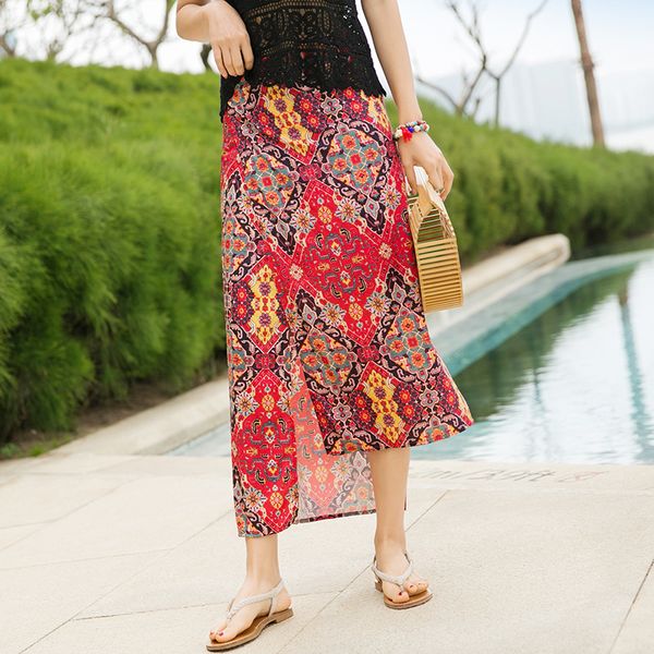 skirts thai seaside resort bali beach dress female bohemian summer irregular national wind, Black
skirts thai seaside resort bali beach dress female bohemian summer irregular national wind, Black