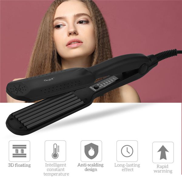 professional crimper corrugation hair curling iron curler corrugated iron styling ceramic corn plate curling wand hair styler
professional crimper corrugation hair curling iron curler corrugated iron styling ceramic corn plate curling wand hair styler