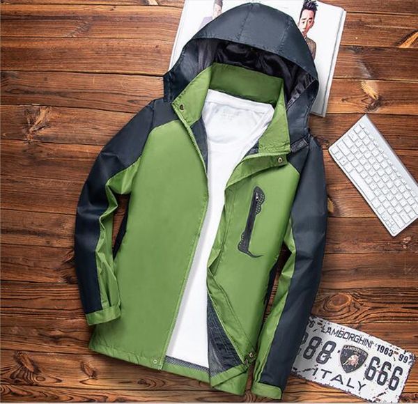 waterproof windproof men's jackets waterproof spring hooded coats men women outerwear army solid raincoat brand male clothing, Black;brown
waterproof windproof men's jackets waterproof spring hooded coats men women outerwear army solid raincoat brand male clothing, Black;brown