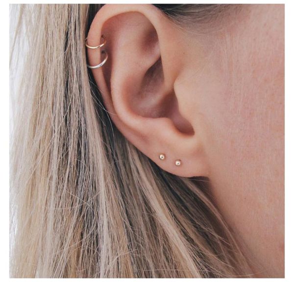 korean style stainless steel earrings for women minimalist small stud earrings set fashion jewelry, Golden;silver
korean style stainless steel earrings for women minimalist small stud earrings set fashion jewelry, Golden;silver
