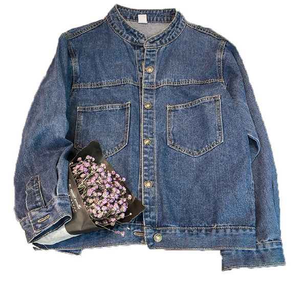 2019 pocket collar crop denim jackets for women 5xl casual jeans bomber jacket long sleeve denim coat korean plus size, Black;brown
2019 pocket collar crop denim jackets for women 5xl casual jeans bomber jacket long sleeve denim coat korean plus size, Black;brown