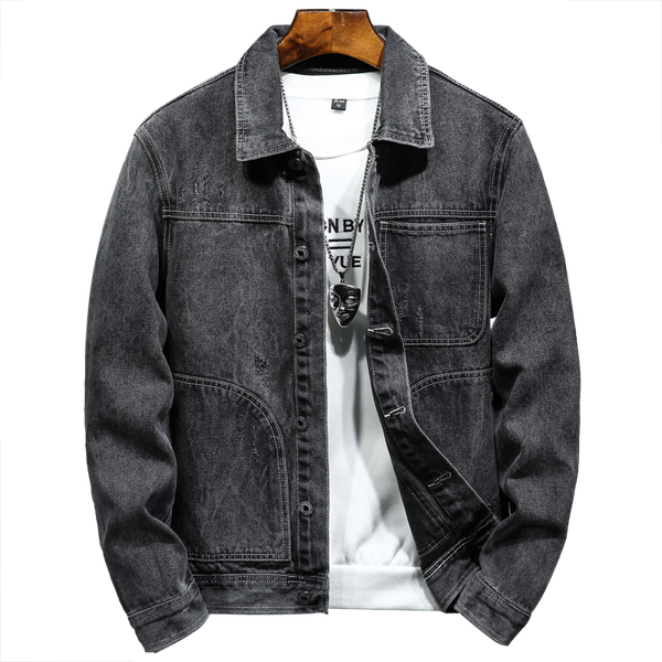 2020 spring autumn new casual streetwear men's korean trendy jacket youth slim handsome clothes men's gray denim jacket, Black;brown
2020 spring autumn new casual streetwear men's korean trendy jacket youth slim handsome clothes men's gray denim jacket, Black;brown