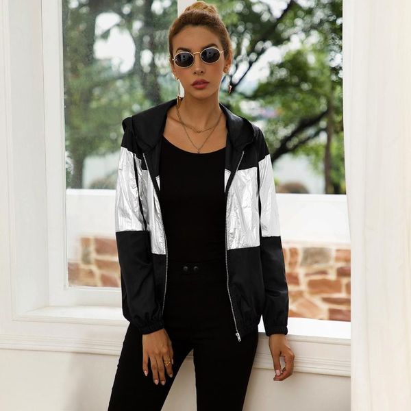 origional design europe and america new style mixed colors hoodie autumn and winter coat contrast color jacket trench coat short, Black;white
origional design europe and america new style mixed colors hoodie autumn and winter coat contrast color jacket trench coat short, Black;white