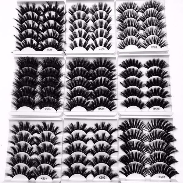 new 5 pairs 3d mink hair false eyelashes criss-cross wispy cross fluffy 22mm-25mm lashes extension handmade eye makeup tools
new 5 pairs 3d mink hair false eyelashes criss-cross wispy cross fluffy 22mm-25mm lashes extension handmade eye makeup tools