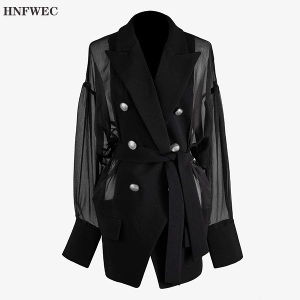 women's suits & blazers 2021 spring and summer fashion women clothing turn-down collar full sleeves double breasted waist belt black bl, White;black
women's suits & blazers 2021 spring and summer fashion women clothing turn-down collar full sleeves double breasted waist belt black bl, White;black