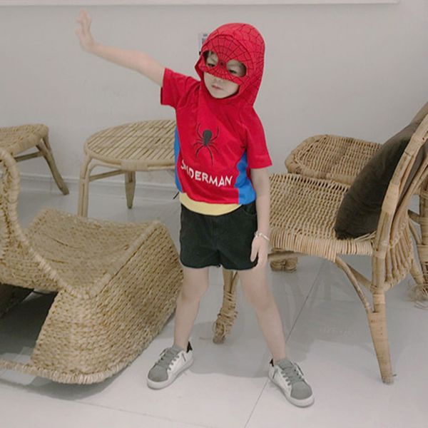 kids t-shirt for boys tees children boys girls cartoon superhero t shirts hooded cartoon summer m530, Blue
kids t-shirt for boys tees children boys girls cartoon superhero t shirts hooded cartoon summer m530, Blue