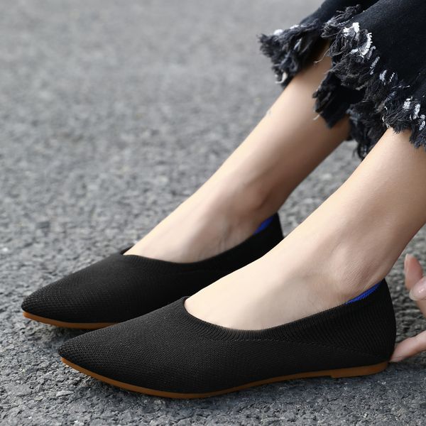 women breathable shoes woman moccasins stretch knitted cozy work shoes brief fashion ladies flats light driving loafers zapatos, Black
women breathable shoes woman moccasins stretch knitted cozy work shoes brief fashion ladies flats light driving loafers zapatos, Black