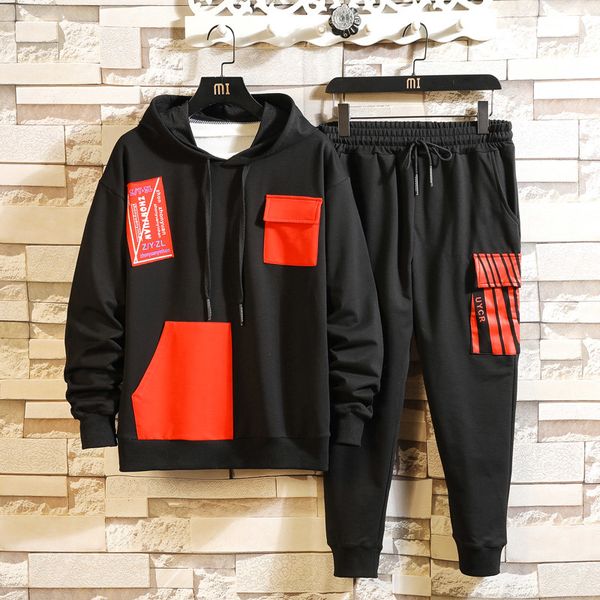 fashion mens sportswear casual tracksuit hoodies & sweatshirt + pants trouers 2020 new two pieces set suits for spring autumn, Gray
fashion mens sportswear casual tracksuit hoodies & sweatshirt + pants trouers 2020 new two pieces set suits for spring autumn, Gray
