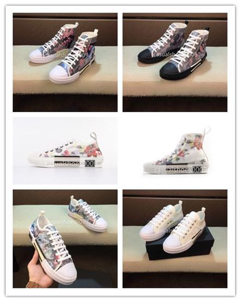 19ss flowers technical canvas b23 high sneakers in oblique mens luxury designer shoes womens fashion sneakers casual shoes size 36-44, Black
19ss flowers technical canvas b23 high sneakers in oblique mens luxury designer shoes womens fashion sneakers casual shoes size 36-44, Black