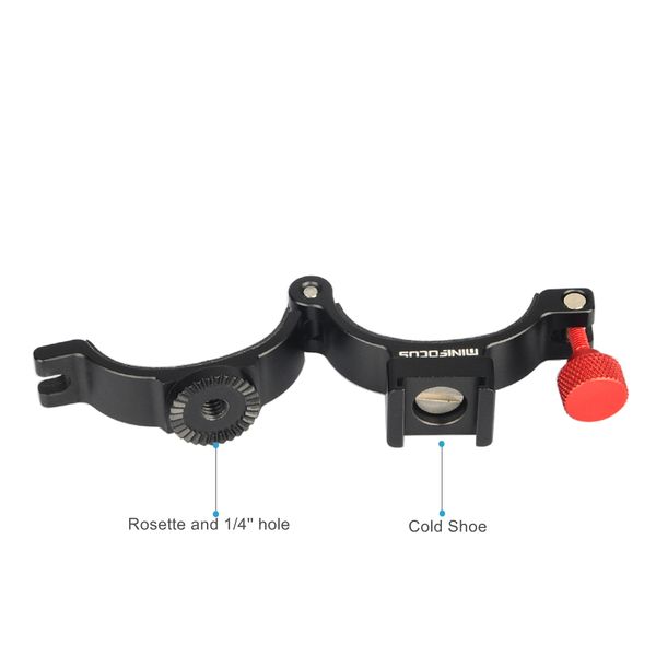 o-ring extension arm adapter clamp for dji osmo mobile 2 video microphone and led light cold shoe 1/4 threads and rosette mount
o-ring extension arm adapter clamp for dji osmo mobile 2 video microphone and led light cold shoe 1/4 threads and rosette mount