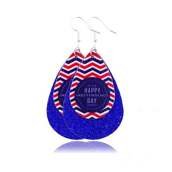 fashion independence day women pu leather earrings colorful teardrop double layer glitter earrings girls light weight jewelry gift, Golden;silver
fashion independence day women pu leather earrings colorful teardrop double layer glitter earrings girls light weight jewelry gift, Golden;silver