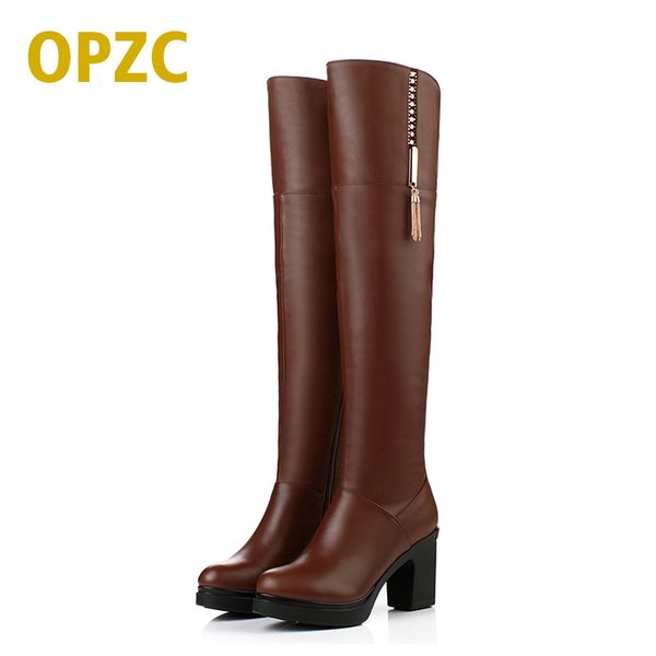 opzc over the knee boots women 2018 new genuine leather women platform boots,plus velvet fashion women's motorcycle boots, Black
opzc over the knee boots women 2018 new genuine leather women platform boots,plus velvet fashion women's motorcycle boots, Black