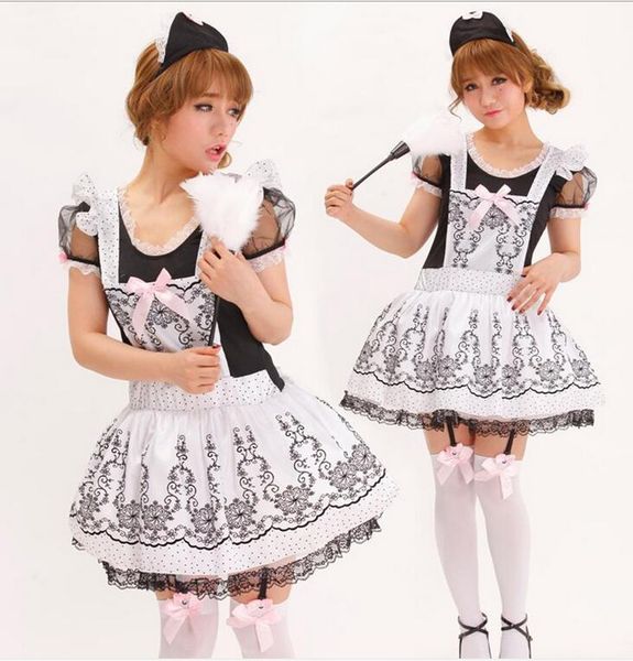 new maid costumes women lingerie underwear lovely french maid lace miniskirt maid outfit erotic lingerie, Black;white
new maid costumes women lingerie underwear lovely french maid lace miniskirt maid outfit erotic lingerie, Black;white