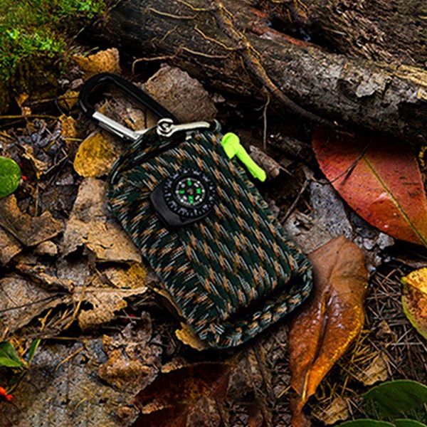 29 in 1 outdoor survival equipment sos kit paracord first aid box supplies field self-help box for camping travel fishing kit
29 in 1 outdoor survival equipment sos kit paracord first aid box supplies field self-help box for camping travel fishing kit