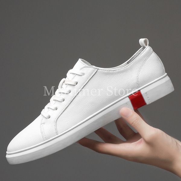 genuine men sneakers leather shoes outdoor fashion casual shoes breathable classic lace up flats business dress men k3, Black
genuine men sneakers leather shoes outdoor fashion casual shoes breathable classic lace up flats business dress men k3, Black