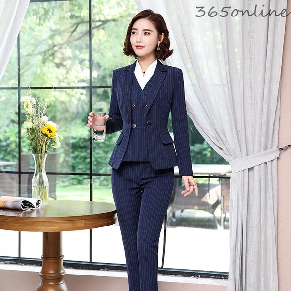 novelty striped formal women business suits styles professional blazers for ladies office work wear autumn winter pantsuits, White;black
novelty striped formal women business suits styles professional blazers for ladies office work wear autumn winter pantsuits, White;black