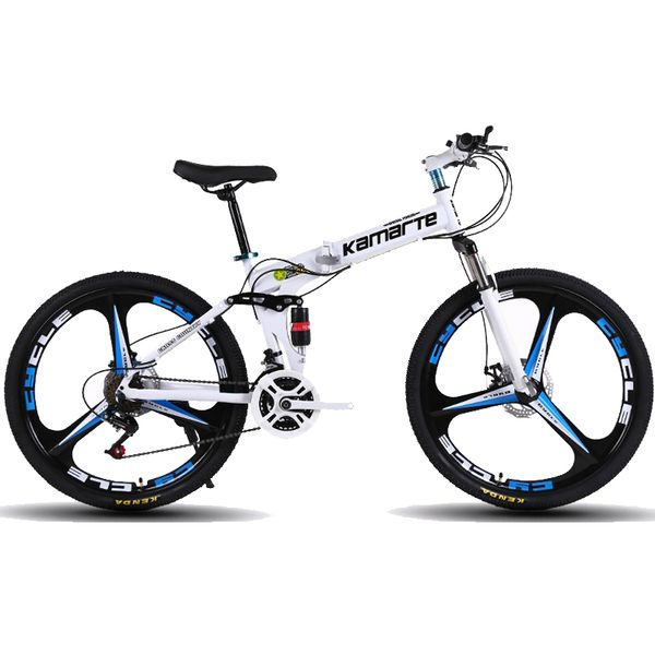 26inch folding mountain bike double disc brakes bicycle 21 speed folding bicycle 6 knife wheel and 3 knife wheel mountain bike
26inch folding mountain bike double disc brakes bicycle 21 speed folding bicycle 6 knife wheel and 3 knife wheel mountain bike