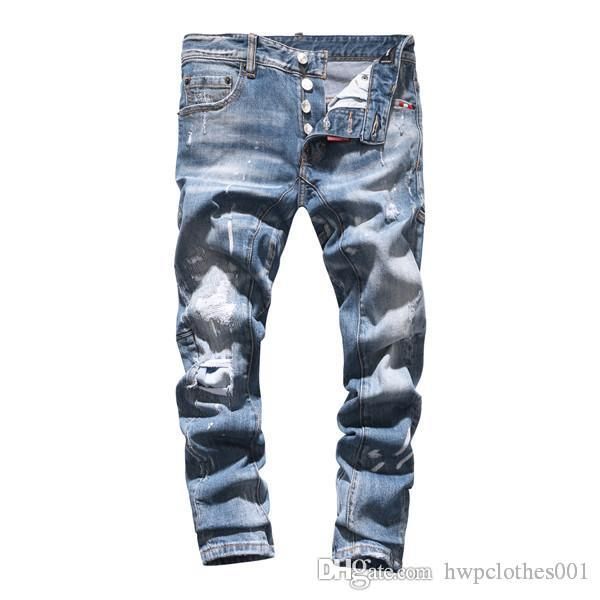 новое прибытие top brand дизайнер мужской slim fit джинсы мотоцикл джинсовые классный парень джинсы брюки мода дырки мужские бегуны рваные б, Blue
новое прибытие top brand дизайнер мужской slim fit джинсы мотоцикл джинсовые классный парень джинсы брюки мода дырки мужские бегуны рваные б, Blue