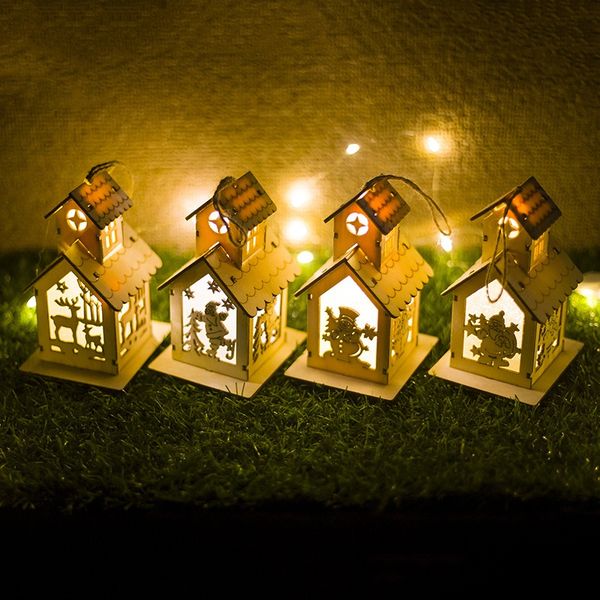 new christmas led wooden house tree hanging decor elk santa claus snowman maisonette ornaments luminous dual-layer christmas
new christmas led wooden house tree hanging decor elk santa claus snowman maisonette ornaments luminous dual-layer christmas