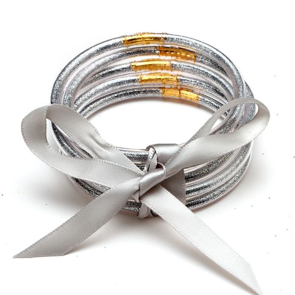fashion 5pcs/set little girls glitter filled jelly grey bangles bowknot bracelets baby kids bangles jewelry gift, Black
fashion 5pcs/set little girls glitter filled jelly grey bangles bowknot bracelets baby kids bangles jewelry gift, Black