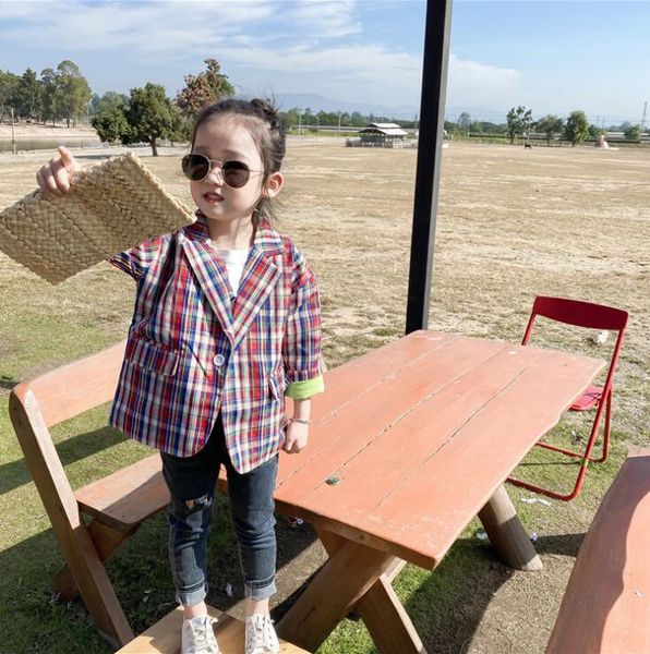 2020 new arrival girls plaid coat spring full sleeve fashion girls jacket 1-6 years py30, Blue;gray
2020 new arrival girls plaid coat spring full sleeve fashion girls jacket 1-6 years py30, Blue;gray