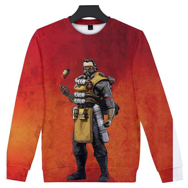 frdun 3d game apex legends o-neck sweatshirt 2019 new long sleeves sweatshirt for men or women round collar, Black
frdun 3d game apex legends o-neck sweatshirt 2019 new long sleeves sweatshirt for men or women round collar, Black