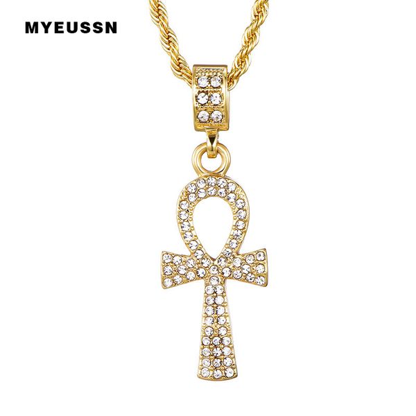 cross alloy pendant for men gold/silver key of life egyptian charm necklace hip hop jewelry iced out crystal ankh bling bling
cross alloy pendant for men gold/silver key of life egyptian charm necklace hip hop jewelry iced out crystal ankh bling bling