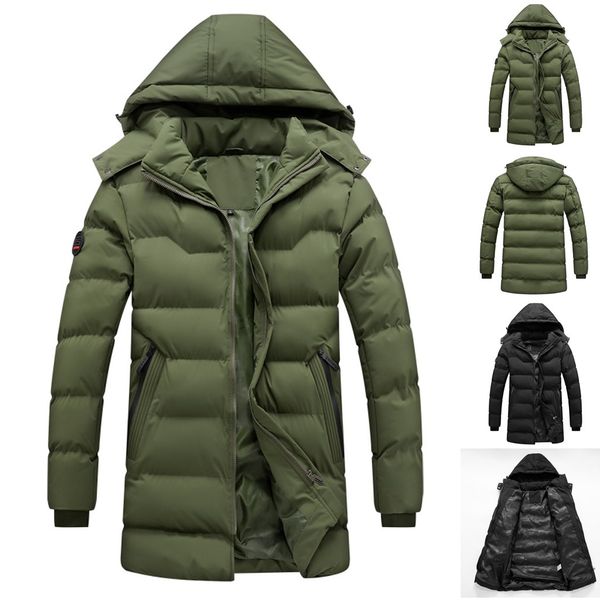 abrigo hombre chaqueta hombre mens jackets and coats autumn winter large size hooded coat thickening long sleeved jacket casaco, Black;brown
abrigo hombre chaqueta hombre mens jackets and coats autumn winter large size hooded coat thickening long sleeved jacket casaco, Black;brown