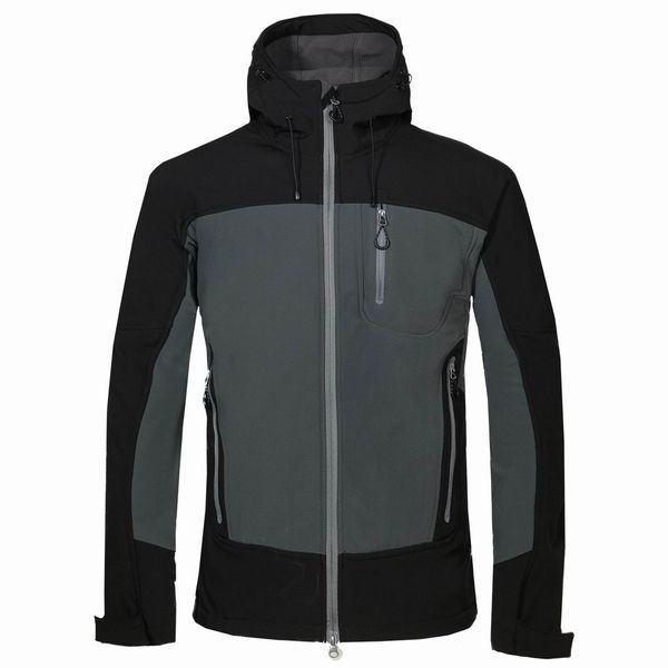 outdoor softshell male waterproof jacket camping hiking sports brand clothing windbreaker skiing thermal jackets 1716012, Black;brown
outdoor softshell male waterproof jacket camping hiking sports brand clothing windbreaker skiing thermal jackets 1716012, Black;brown