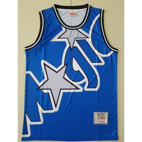 37 basketball jerseys mitchellness series s-xxl orl classic blue jerseys stitched mens basketball jerseys, Gray
37 basketball jerseys mitchellness series s-xxl orl classic blue jerseys stitched mens basketball jerseys, Gray