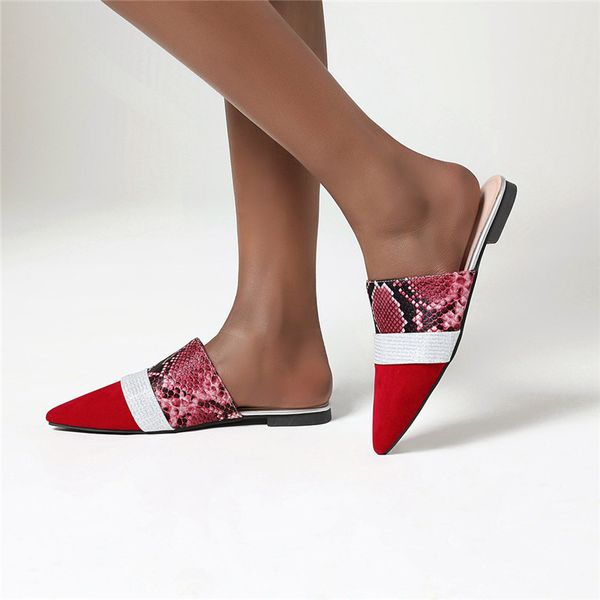 summer 2020 pointed flat women's mules shoes comfort flat heels outsides ladies slides beach slippers shoes female, Black
summer 2020 pointed flat women's mules shoes comfort flat heels outsides ladies slides beach slippers shoes female, Black