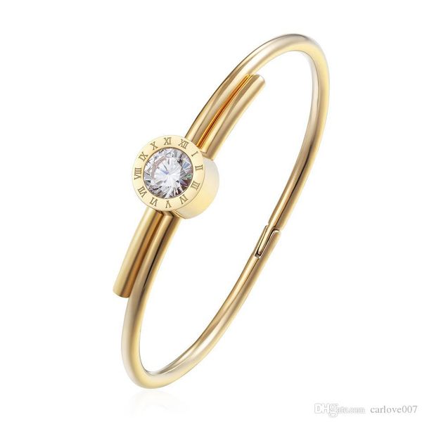 new brand fashion luxury card buckle roman numerals set auger stainless steel bracelet personality women charm love bracelet
new brand fashion luxury card buckle roman numerals set auger stainless steel bracelet personality women charm love bracelet