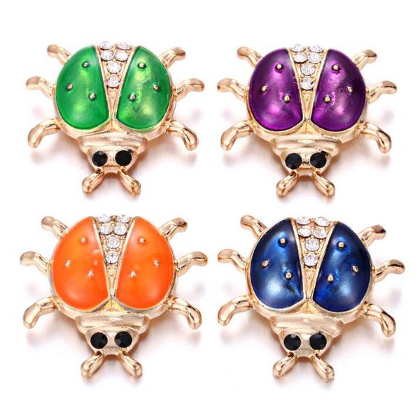 10pcs new snap button jewelry rhinestone ladybug 18mm metal snap buttons fit snap button bracelet necklace for women men, Bronze;silver
10pcs new snap button jewelry rhinestone ladybug 18mm metal snap buttons fit snap button bracelet necklace for women men, Bronze;silver