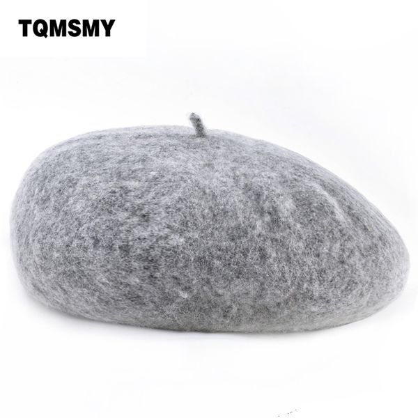 tqmsmy solid color woolen fabric hats for women winter berets casual painter cap soft autumn girls hat warm bone boina feminina, Blue;gray
tqmsmy solid color woolen fabric hats for women winter berets casual painter cap soft autumn girls hat warm bone boina feminina, Blue;gray