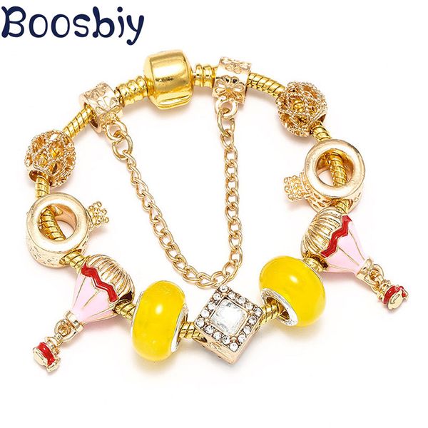boosbiy gold color charm bracelet diy pink balloon beads pendants fits bracelet for women romantic jewelry gift, Golden;silver
boosbiy gold color charm bracelet diy pink balloon beads pendants fits bracelet for women romantic jewelry gift, Golden;silver