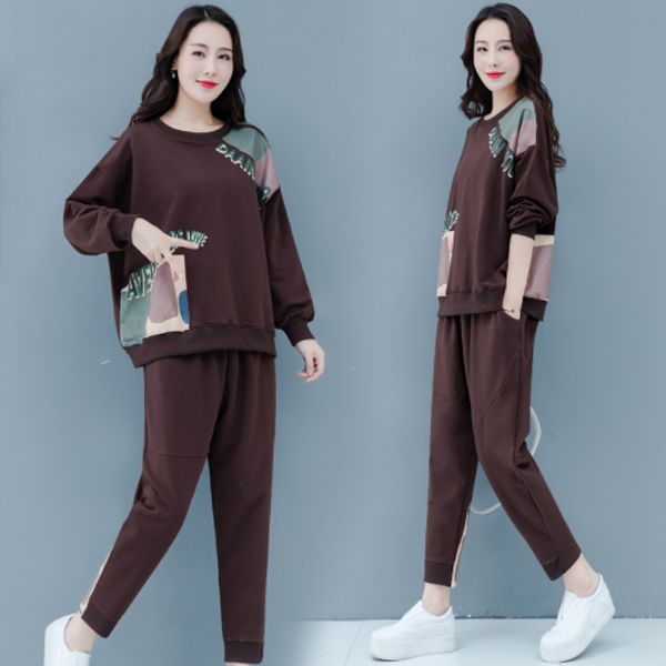 two piece dress casual women plus size suits and sets letter wholesale clothing set leisure women's tracksuits tracksuit pants, White
two piece dress casual women plus size suits and sets letter wholesale clothing set leisure women's tracksuits tracksuit pants, White