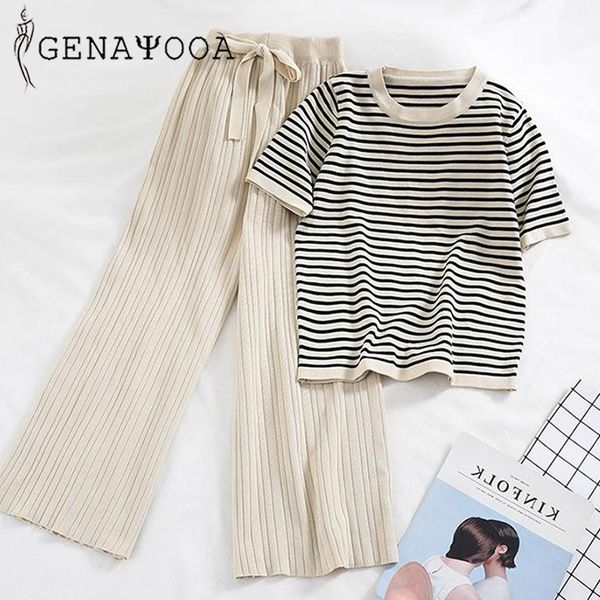 genayooa knitted autumn office lady 2 piece set women pants elastic waist striped o-neck tshirt two piece set pants 2019, White
genayooa knitted autumn office lady 2 piece set women pants elastic waist striped o-neck tshirt two piece set pants 2019, White
