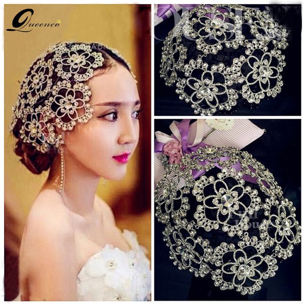 luxury vintage silver prom pageant crown rhinestone flower bridal headband tiara wedding hair accessories bridal headpiece, White;golden
luxury vintage silver prom pageant crown rhinestone flower bridal headband tiara wedding hair accessories bridal headpiece, White;golden