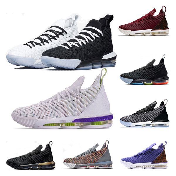 2019 basketball shoes 16 16s james luxury mens brand designer equality home oreo white court purple multicolor training sneaker size 7-12 
2019 basketball shoes 16 16s james luxury mens brand designer equality home oreo white court purple multicolor training sneaker size 7-12