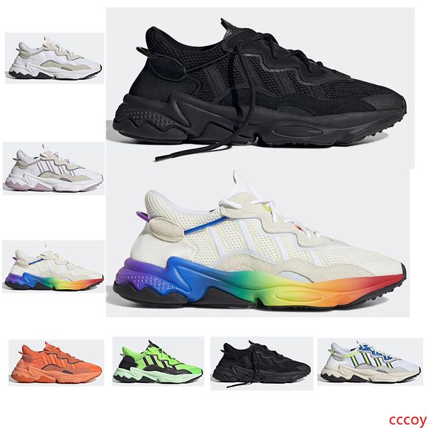 2019 new ozweego running shoes for man woman 3m reflective triple black athletic mens sports sneakers trainers size 36-45
2019 new ozweego running shoes for man woman 3m reflective triple black athletic mens sports sneakers trainers size 36-45