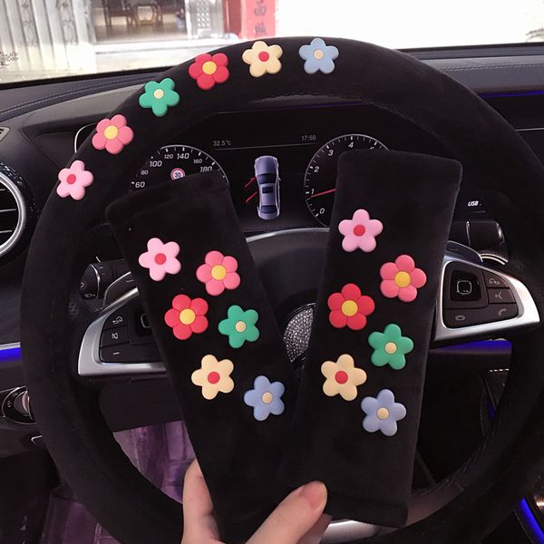 flower cute auto car neck pillow safety car seat belt cover auto headrest support rest cushion lovely steering wheel cover
flower cute auto car neck pillow safety car seat belt cover auto headrest support rest cushion lovely steering wheel cover