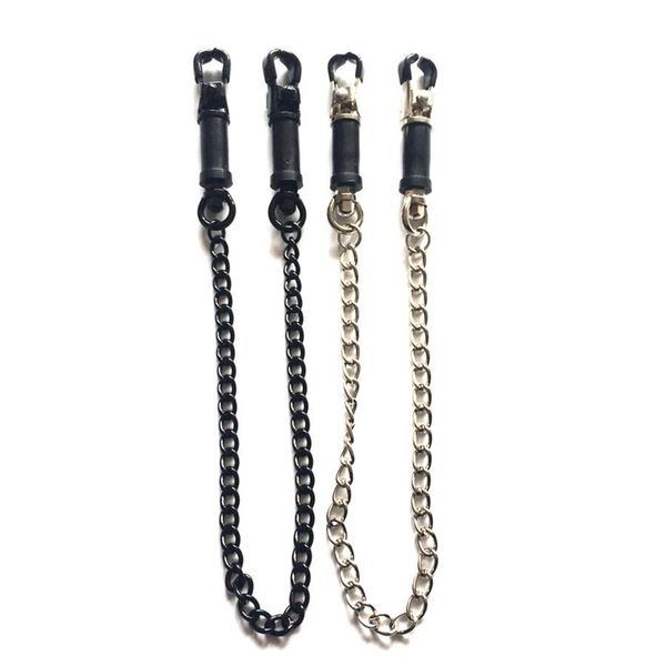 clamps stainless steel metal bondage slave chain women restraints fetish nipples toys men clips for gay breast product sh190726
clamps stainless steel metal bondage slave chain women restraints fetish nipples toys men clips for gay breast product sh190726