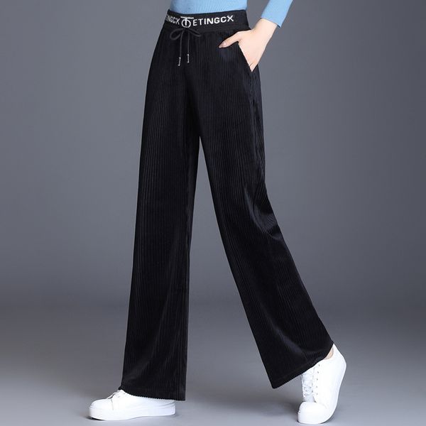 p shoot corduroy gold velvet pants women's loose-fit 2019 new style spring and autumn pendant sense loose pants women's stra, Black;white
p shoot corduroy gold velvet pants women's loose-fit 2019 new style spring and autumn pendant sense loose pants women's stra, Black;white