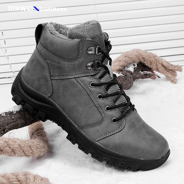 winter mens snow plush warm fashion comfortable high outdoor sneakers men ahnkle boots with fur flat shoes 5, Black
winter mens snow plush warm fashion comfortable high outdoor sneakers men ahnkle boots with fur flat shoes 5, Black