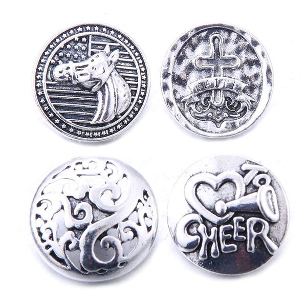 10pcs/lot new snaps jewelry mixed antique silver metal 18mm snap buttons for snap button bracelets necklaces ginger charms, Golden;silver
10pcs/lot new snaps jewelry mixed antique silver metal 18mm snap buttons for snap button bracelets necklaces ginger charms, Golden;silver