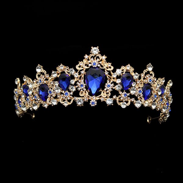 large luxury fashion crystal wedding bridal tiara diamante royal blue crown pageant prom hair jewelry for bridesmaid bride c18112001, Slivery;golden
large luxury fashion crystal wedding bridal tiara diamante royal blue crown pageant prom hair jewelry for bridesmaid bride c18112001, Slivery;golden