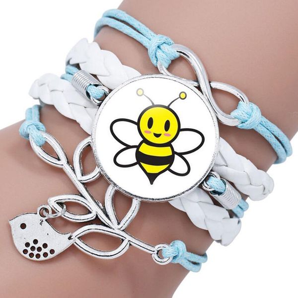 bee artificial leather bracelet womens bracelets new fashion wrap bracelet cute pattern christmas gifts dropshipping, Golden;silver
bee artificial leather bracelet womens bracelets new fashion wrap bracelet cute pattern christmas gifts dropshipping, Golden;silver