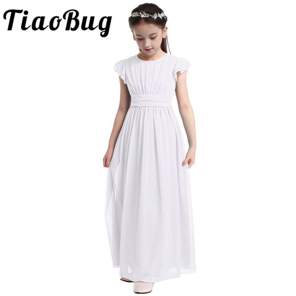 girls chiffon flutter sleeves flower girl dress pleated high-waisted princess pageant birthday wedding party long dress sz 4-14, Red;yellow
girls chiffon flutter sleeves flower girl dress pleated high-waisted princess pageant birthday wedding party long dress sz 4-14, Red;yellow