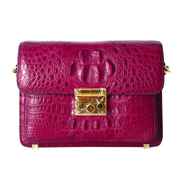 genuine crocodile skin women sling bag authentic exotic alligator leather lady single cross shoulder bag female small plum purse
genuine crocodile skin women sling bag authentic exotic alligator leather lady single cross shoulder bag female small plum purse