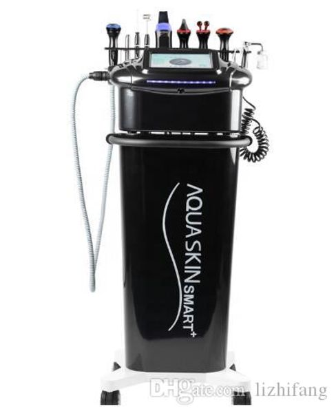 2019 new arrive beauty salon equipment, multifunction skin care facial deep cleaning aqua skin machine, Black;white